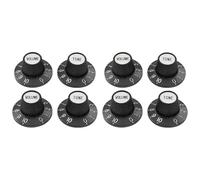 Tynmoel 2X Witch Hat Knobs Top Hat Knobs Tone Volume Control Knobs for Electric Guitar Bass Amplifier Effect Pedal