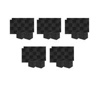 Tynmoel 300 Pcs Sound Insulation Board Sound Insulation Studio Foam,for Wall Sound Insulation Board,for Home Studio,2.30X 30Cm