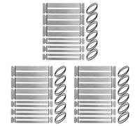 Tynmoel 3X Guitar Fingerboard Guards Stainless Steel Bass Fingerboard Guards Luthier Tool Fretboard Protector for Dressing Frets