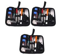 Tynmoel 3X Guitar Tool Kit Repairing Maintenance Tools String Organizer String Action Ruler Gauge Measuring Tool Hex Wrench Set