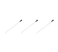 Tynmoel 3X New Black ABS Handle Musical Music Conductor Gift White 15Inch