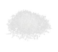 Tynmoel 500 Pcs Laboratory Clear White Mark Printed Plastic Centrifuge Tube 1.5ml