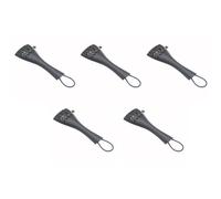 Tynmoel 5X 3/4 4/4 Violin Fiddle Tailpiece Hill Style with 5Pcs Tailgut Tailcord 4 Fine Tuners Aluminum Alloy Strong