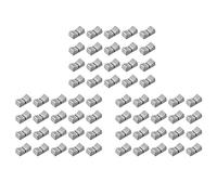 Tynmoel 60Pcs 24mmx11mmx10mm Console Mixer Slider Fader Knobs Replacement for Potentiometer Gray Knob Black Mark