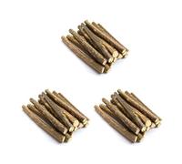 Tynmoel 60Pcs Natural Silvervine Sticks for Matatabi Chew Sticks Teeth Molar Chew Toys for Cat Teeth Cleaning