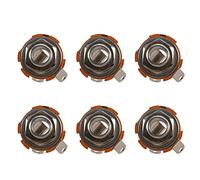 Tynmoel 6X Guitar Parts & Accessories 1/4 6.35mm 2-Conductor Mono Chassis Guitar Jack Input Output