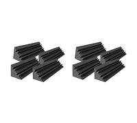 Tynmoel 8 Pcs Acoustic Panels Studio Acoustic Soundproof Foam,Sound Treatment Bass Trap Corner,Sound Panels Wedges,12X12X48cm
