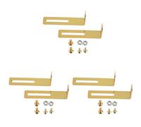 Tynmoel Pickguard Bracket Mounting Screws for Electric Guitar Repalcement(Pack of 6) (Gold)