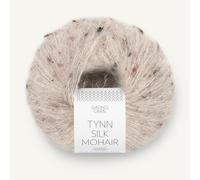 Tynn Silk Mohair By SANDNES GARN - Greige Tweed (2600) - 25 G/Approx. 212 M Wool