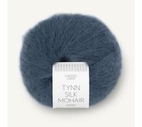 Tynn Silk Mohair By SANDNES GARN - Midnattsblå (6081) - 25 G/Approx. 212 M Wool