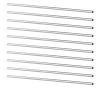 Tynulox 1/4" OD 304 Stainless Steel Tube, Thickened Pipe Wall & Weldable Tubing, Round Metal Pipe Industrial Straight Tube 12 inch Length (10 Pcs)