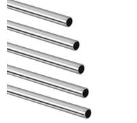 Tynulox 5/32" OD 304 Stainless Steel Tube, Thickened Pipe Wall & Weldable Tubing, Round Metal Pipe Industrial Straight Tube 10 inch Length (5 Pcs)