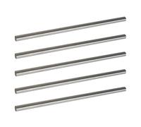 Tynulox 5Pcs 304 Stainless Steel Round Rod, 1/16" Diameter 10" Length Metal Solid Shaft Rods for Industry, Metal Working Hobbies and DIY Craft