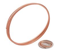 Tynulox Pure Copper Tubing 3/16" OD × 5/32" ID × 8.2FT Length Refrigeration Tubing Soft Coil 110 Copper Tube Seamless Round Tubing for Jewellery and Industry