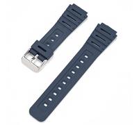 Tyogeephy 18mm Replacement Resin Watch Strap for Casio AE-1200 AE-1300 AE-1500 WS-1600 CA-500 CA-53 Series - Waterproof Sports Band, Universal Fit, Easy Install