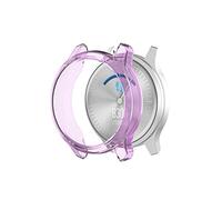 Tyogeephy 2 Pack Screen Protector compatible with Garmin VivoMove Trend, vivomove Luxe, vivomove Style, Soft TPU Full Coverage Screen Cover Case compatible with VivoMove Trend Smartwatch