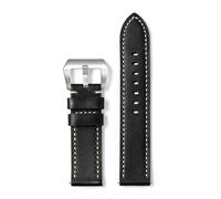 Tyogeephy 20mm, 22mm, 24mm, 26mm Genuine Leather Watch Strap for Panerai PAM111 PAM441 PAM312 - Crazy Horse Leather, Durable & Comfortable for Men and Women
