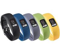 Tyogeephy Band for Garmin Vivofit 4, Soft Silicone Replacement Watch Band Strap for Garmin Vivofit 4 Activity Tracker, Small, Large