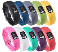Tyogeephy Band for Garmin Vivofit 4, Soft Silicone Replacement Watch Band Strap for Garmin Vivofit 4 Activity Tracker, Small, Large
