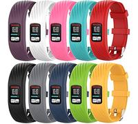 Tyogeephy Band for Garmin Vivofit 4, Soft Silicone Replacement Watch Band Strap for Garmin Vivofit 4 Activity Tracker, Small, Large