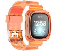 Tyogeephy Bands Compatible with Fitbit Versa 3/Fitbit Sense Bands, Soft Replacement Wristband for Fitbit Sense/Versa 3 Bands Women, Flexible Waterproof Sport Watch Strap for Women Men
