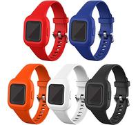 Tyogeephy Bands Compatible with Garmin Vivofit jr 3 Band Replacement Silicone Wristband Water Resistant Straps for Garmin vivofit jr. 3 Fitness Tracker for Kids