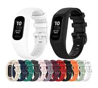 Tyogeephy Bands Compatible with Garmin vivosmart 5/Smart 5 for Women and Men, Soft Silicone Sport Strap Replacement Wristband for Garmin vivosmart 5/Smart 5
