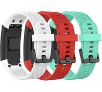 Tyogeephy Bands Compatible with Garmin Vivosmart HR for Women Men, Silicone Replacement Watch Band Straps Bracelet Accessories with Screwdriver Fit for Vivosmart HR, NOT for Vivosmart HR+