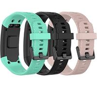 Tyogeephy Bands Compatible with Garmin Vivosmart HR for Women Men, Silicone Replacement Watch Band Straps Bracelet Accessories with Screwdriver Fit for Vivosmart HR, NOT for Vivosmart HR+