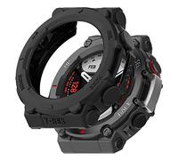 Tyogeephy Case Compatible with Amazfit T-Rex 2 Screen Protector Soft TPU Scratch Resistant Full Cover for Amazfit T-Rex 2 Smartwatch Accessories