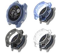 Tyogeephy Case Compatible with Garmin Descent G1 Screen Protector Soft TPU Scratch Resistant Full Cover for Descent G1 Smartwatch Accessories