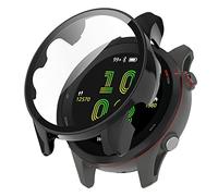 Tyogeephy Case Compatible with Garmin Forerunner 255 Screen Protector Soft TPU Scratch Resistant Full Cover for Forerunner 255 Smartwatch Accessories