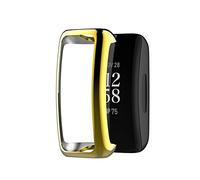 Tyogeephy Cases Compatible with Fitbit Inspire 3/inspire 2 Case, Screen Protector PC Plated Protective Case Protector Cover Armor Shell for Fitbit Inspire 3 Fitness Tracker