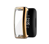 Tyogeephy Cases Compatible with Fitbit Inspire 3/inspire 2 Case, Screen Protector PC Plated Protective Case Protector Cover Armor Shell for Fitbit Inspire 3 Fitness Tracker
