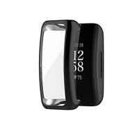 Tyogeephy Cases Compatible with Fitbit Inspire 3/inspire 2 Case, Screen Protector PC Plated Protective Case Protector Cover Armor Shell for Fitbit Inspire 3 Fitness Tracker