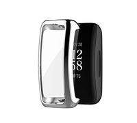 Tyogeephy Cases Compatible with Fitbit Inspire 3/inspire 2 Case, Screen Protector PC Plated Protective Case Protector Cover Armor Shell for Fitbit Inspire 3 Fitness Tracker