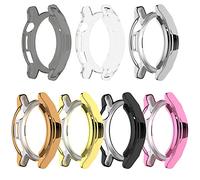 Tyogeephy Cases Compatible with Huawei watch GT3 SE/watch GT runner Case, Screen Protector PC Plated Protective Case Protector Cover Armor Shell for Huawei watch GT3 SE Fitness Tracker