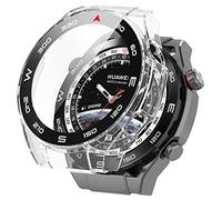 Tyogeephy Cases Compatible with Huawei Watch Ultimate Screen Protector, TPU Plated Protective Case Cover Armor Shell for Huawei Watch Ultimate Activity Tracker