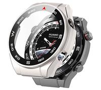 Tyogeephy Cases Compatible with Huawei Watch Ultimate Screen Protector, TPU Plated Protective Case Cover Armor Shell for Huawei Watch Ultimate Activity Tracker