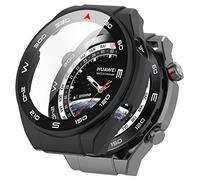 Tyogeephy Cases Compatible with Huawei Watch Ultimate Screen Protector, TPU Plated Protective Case Cover Armor Shell for Huawei Watch Ultimate Activity Tracker