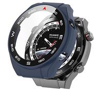 Tyogeephy Cases Compatible with Huawei Watch Ultimate Screen Protector, TPU Plated Protective Case Cover Armor Shell for Huawei Watch Ultimate Activity Tracker