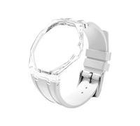 Tyogeephy Clear Plastic Case with Silicone Strap for AP x Swatch Royal Pop Pocket Watch - Wristwatch Conversion Kit