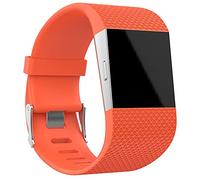 Tyogeephy Compatible for Fitbit Surge Bands,Replacement Band Strap for Fitbit Surge Watch Fitness Tracker Original Wrist Band Accessories Small&Large