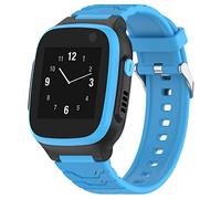 Tyogeephy Compatible Silicone Watch Band Sport Strap for Xplora X5 play/X5 (Sky Blue)