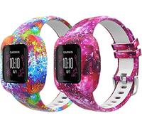 Tyogeephy Compatible with Garmin Vivofit Jr. 3 Bands for Kids, Soft Sport Silicone Wristbands Compatible with GarminFit Jr. 3 Swim-Friendly Adjustable Replacement Boys Girls