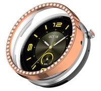 Tyogeephy Compatible with HONOR Band Fit Active Edition Coverage Case with Screen Protector, Disscool PC and Real Glass Protective Case Cover