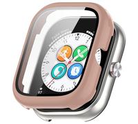 Tyogeephy Compatible with Honor choice haylou watch Full Coverage PC Protective Case Cover Tempered Glass Screen Protector