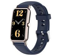 Tyogeephy Compatible with Huawei Watch Fit Mini/Huawei Band B6/B3 Bands, Soft Silicone Sport Strap for Men Women