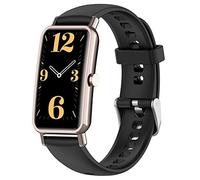 Tyogeephy Compatible with Huawei Watch Fit Mini/Huawei Band B6/B3 Bands, Soft Silicone Sport Strap for Men Women