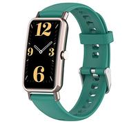 Tyogeephy Compatible with Huawei Watch Fit Mini/Huawei Band B6/B3 Bands, Soft Silicone Sport Strap for Men Women